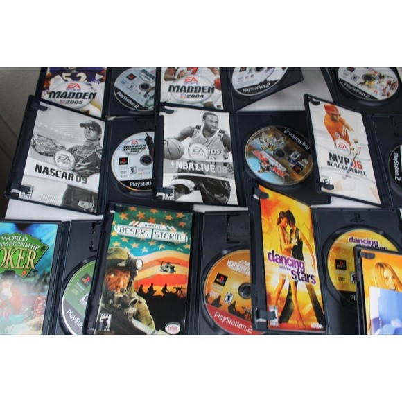 10 Game Playstation 2 (PS2) Bundle/Lot: Poker, Madden, Dancing With The stars... - Picture 11 of 14